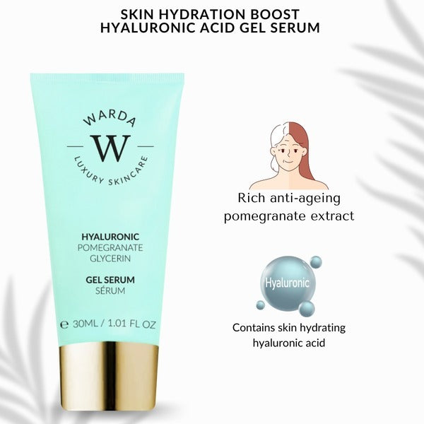 Warda Skin Hydration Boost Hyaluronic Acid Gel Serum 30ml GOODS Superdrug   