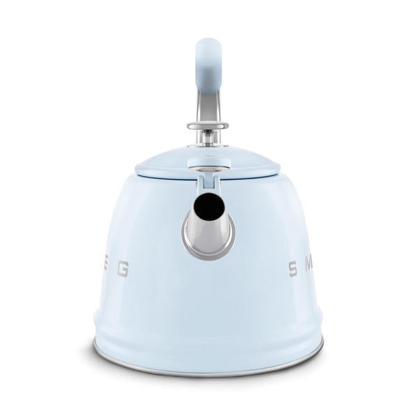 Smeg WKF01, TSF01 Stovetop Kettle and Toaster in Pale Blue