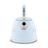 Smeg WKF01, TSF01 Stovetop Kettle and Toaster in Pale Blue