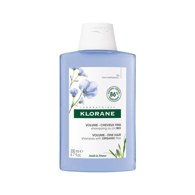 Klorane Volumising  Shampoo with Organic Flax Fibre for Fine Limp Hair   200ml GOODS M&S   