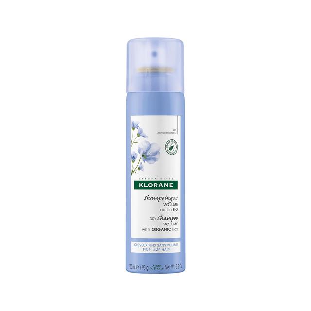 Klorane Volumising  Dry Shampoo with Organic Flax Fibre for Fine Limp Hair   200ml GOODS M&S   