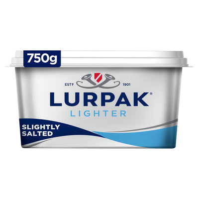 ASDA Lurpak Lighter Spreadable Blend of Butter and Rapeseed Oil Slightly Salted 750g- Buy online at McGrocer