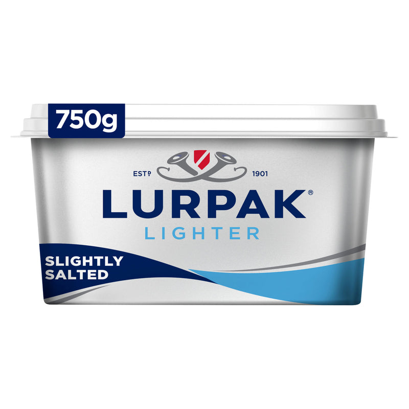 Lurpak Lighter Spreadable butter and rapeseed oil blend 750g (British brand)