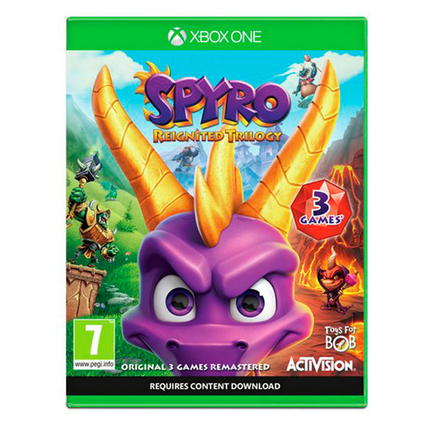 Xbox One Spyro Reignited Trilogy GOODS ASDA   