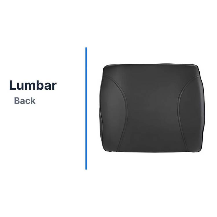Lumbar support cushion for car and office chair, imported from the UK