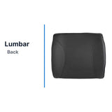 Lumbar support cushion for car and office chair, imported from the UK