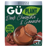 Gu Plant Dark Chocolate & Ganache Mousse Dessert   2 x 70g GOODS M&S   