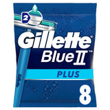 Gillette Blue 2 Plus Men's Disposable Razors   8 per pack GOODS M&S   