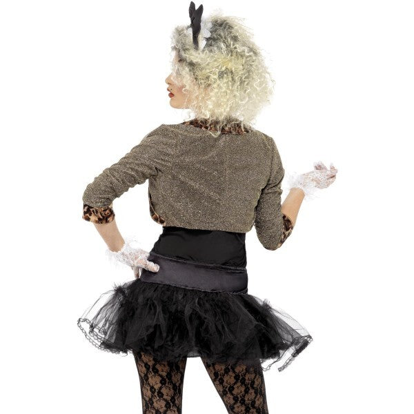 Smiffys 80s Wild Child costume black - British product