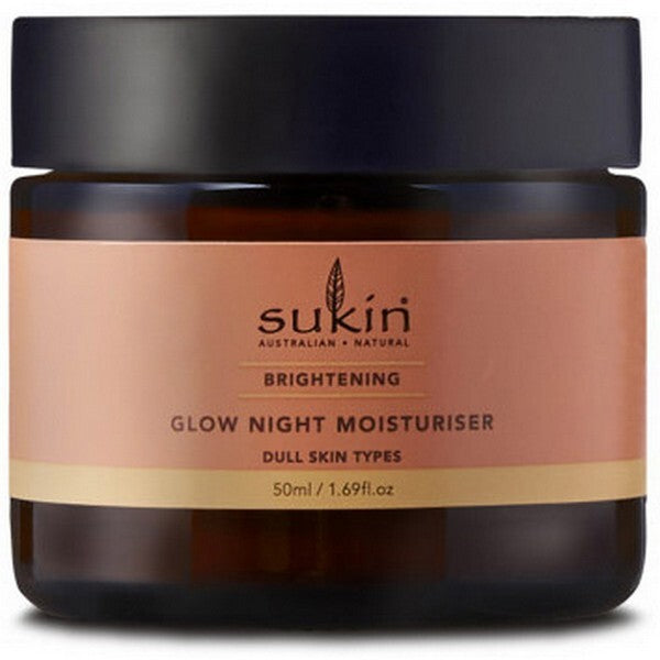 Sukin Brightening Glow Night Moisturiser (British brand)