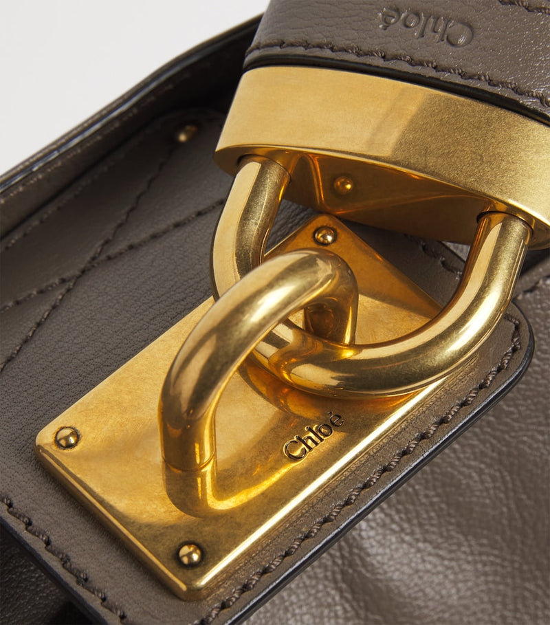 Chloé Paddington top-handle bag with padlock charm, imported from the UK