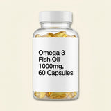 Holland & Barrett Omega 3 Fish Oil 1000mg 60 capsules (British brand)