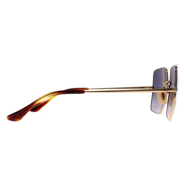 Ray-Ban Square RB1971 gold frame women sunglasses - British product