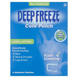 Deep Freeze Cold Patches   4 per pack GOODS M&S   