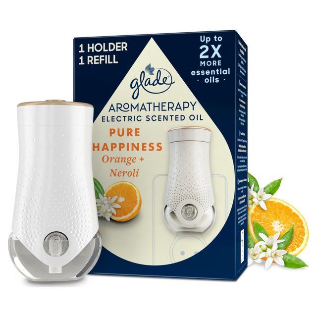 Glade Aromatherapy Electric Scented Oil Holder Pure Happiness   20ml