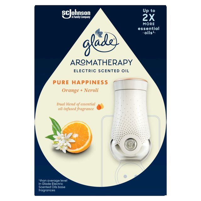 Glade Aromatherapy Electric Scented Oil Holder Pure Happiness   20ml