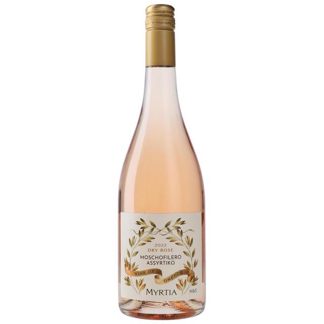 M&S Myrtia Moschofilero Assyrtiko Rose   75cl