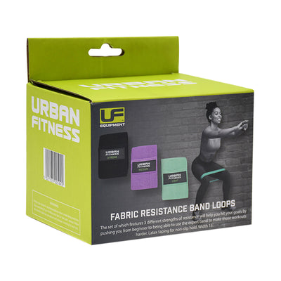 Holland & Barrett Urban Fitness Fabric Resistance Band Loop Set of 3 15 Inch- Buy online at McGrocer