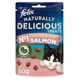 Felix Naturally Delicious Salmon Cat Treats    50g GOODS M&S   