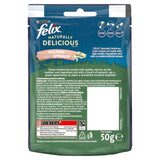 Felix Naturally Delicious Salmon Cat Treats    50g GOODS M&S   