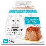 Gourmet Revelations Mousse Tuna Wet Cat Food   4 x 57g GOODS M&S   