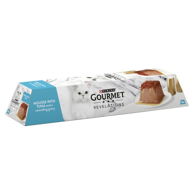 Gourmet Revelations Mousse Tuna Wet Cat Food   4 x 57g GOODS M&S   