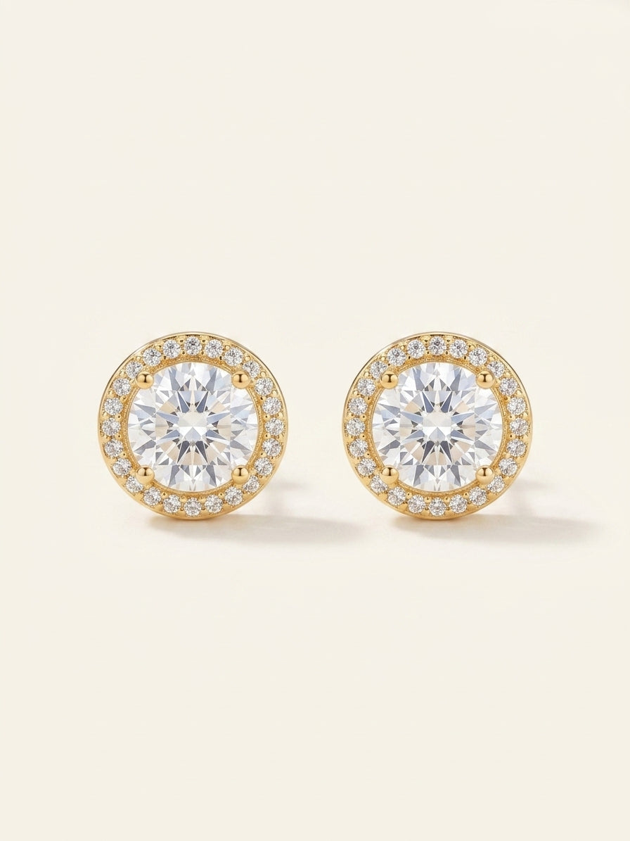 Vivienne Westwood cubic zirconia earrings 1.7cm drop, imported from the UK