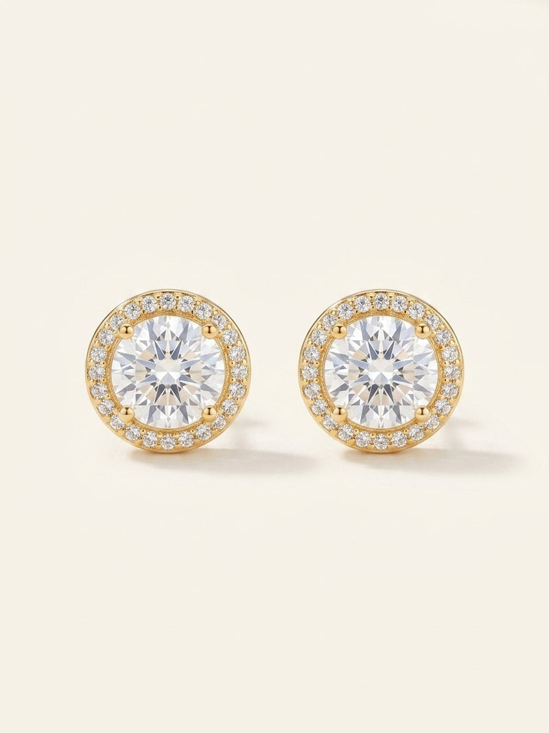 Vivienne Westwood cubic zirconia earrings 1.7cm drop, imported from the UK