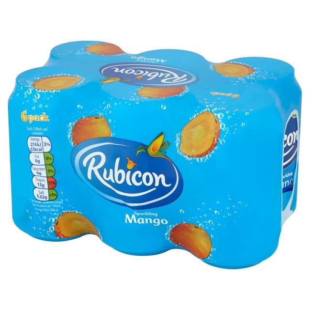 Rubicon Sparkling Mango   6 x 330ml GOODS M&S   