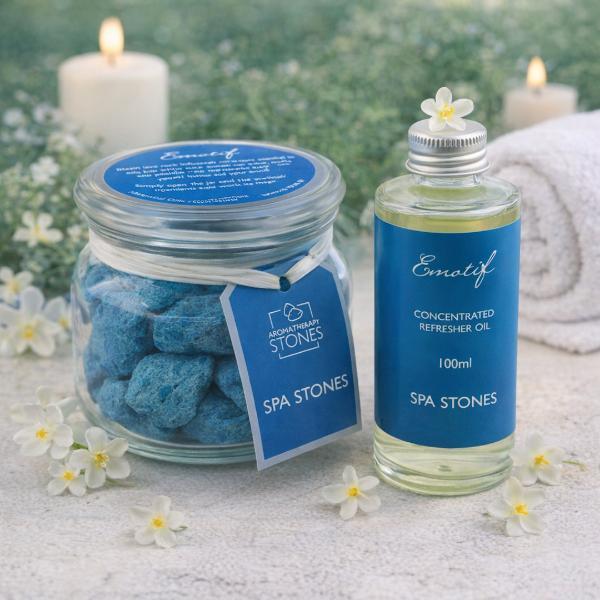 CorinCraft aromatherapy lava stones gift set spa, imported from the UK