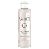 Venus for Pubic Hair, 2-in-1 Cleanser + Shave Gel 190ml women's shaving Boots   