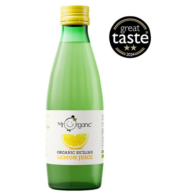 Mr Organic Sicilian Lemon Juice   250ml