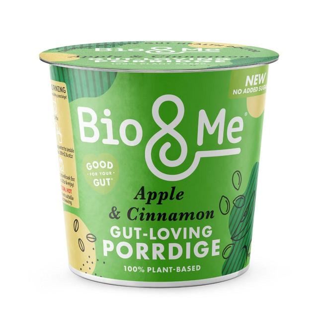 Bio&Me Apple & Cinnamon Gut-Loving Porridge Pot   58g GOODS M&S   