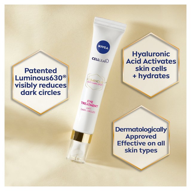 NIVEA Cellular Luminous 630 Anti-Dark Circle Eye Cream   15ml GOODS M&S   