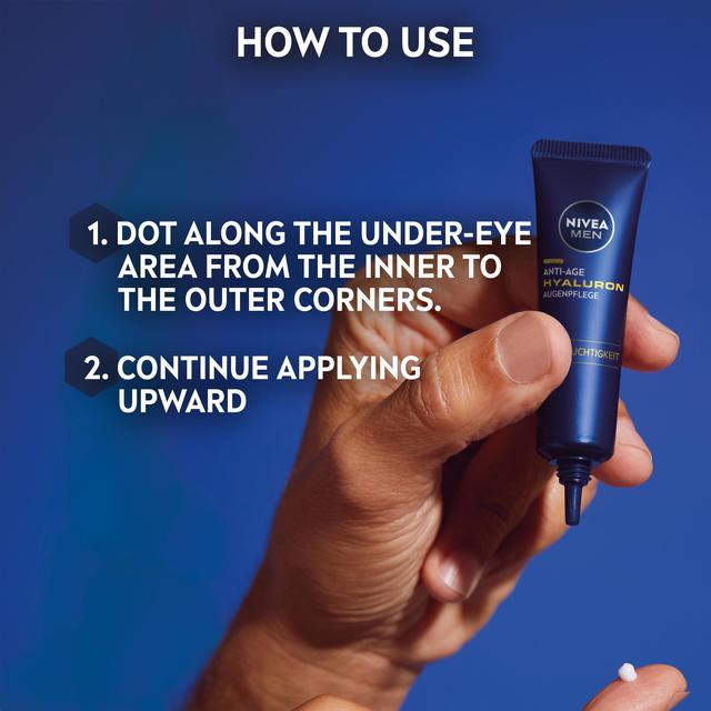 NIVEA MEN Hyaluron Anti-Age Eye Cream    15ml GOODS M&S   