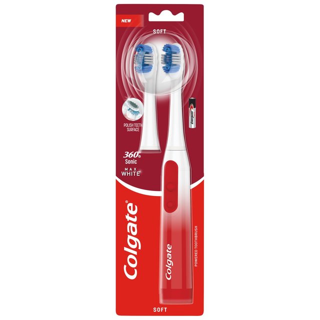 Colgate Battery 360 Sonic Max White Soft Toothbrush GOODS M&S   