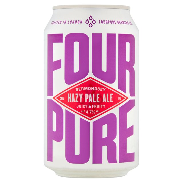 Fourpure Hazy Pale Ale 4.7%   330ml