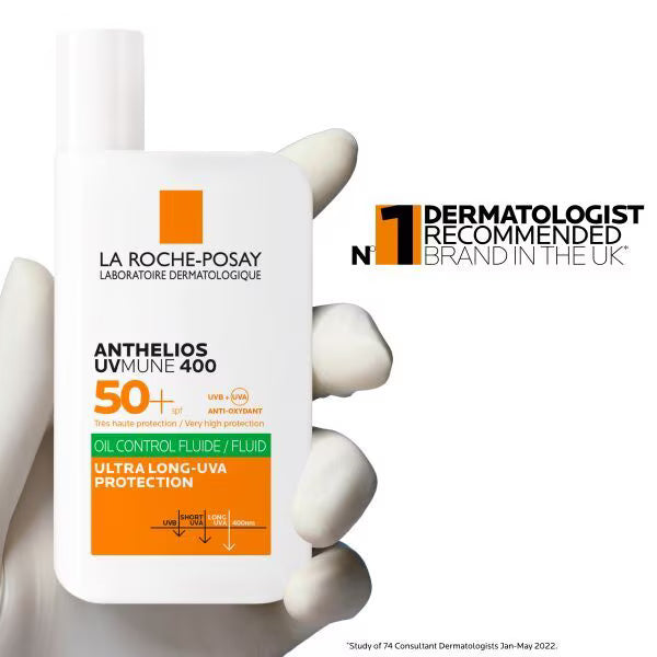 La Roche-Posay Anthelios Oil Control Fluid, imported from the UK