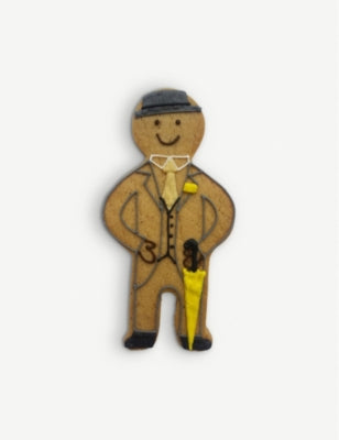 Biscuiteers iced gingerbread biscuit Jolly Ginger 15g, UK version