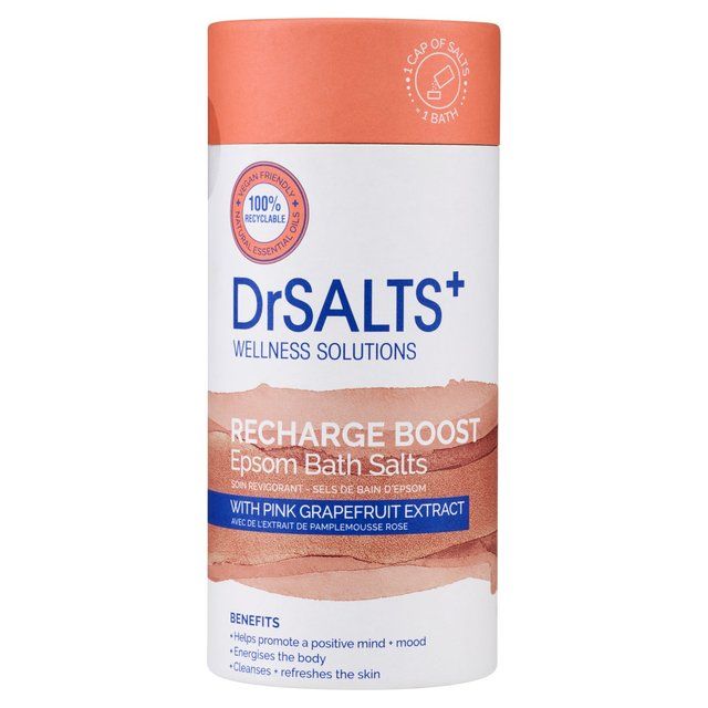 Dr Salts+ Recharge Boost Epsom Salts   750g