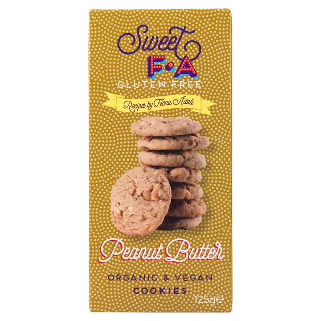 Sweet FA Gluten Free Peanut Butter Cookies   125g