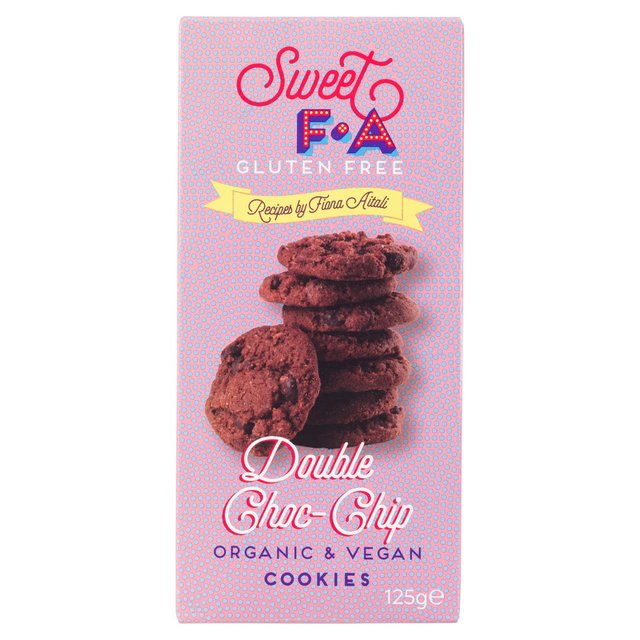 Sweet FA Gluten Free Double Chocolate Chip Cookies   125g