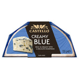 Castello Creamy Blue Cheese wedge 150g - British product