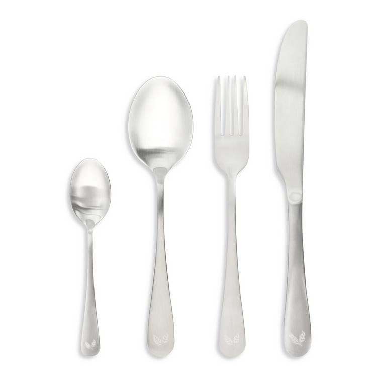 Habitat Sanderson satin cutlery set 16-piece, UK version