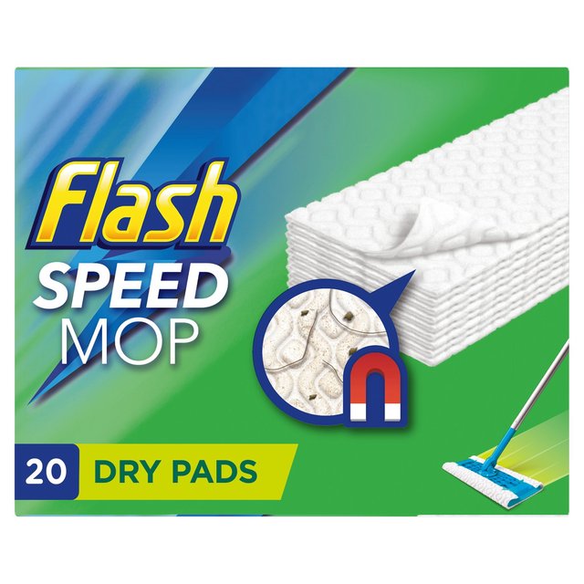 Flash Speed Mop Dry Cloth Refill - Dust Magnet   20 per pack GOODS M&S   