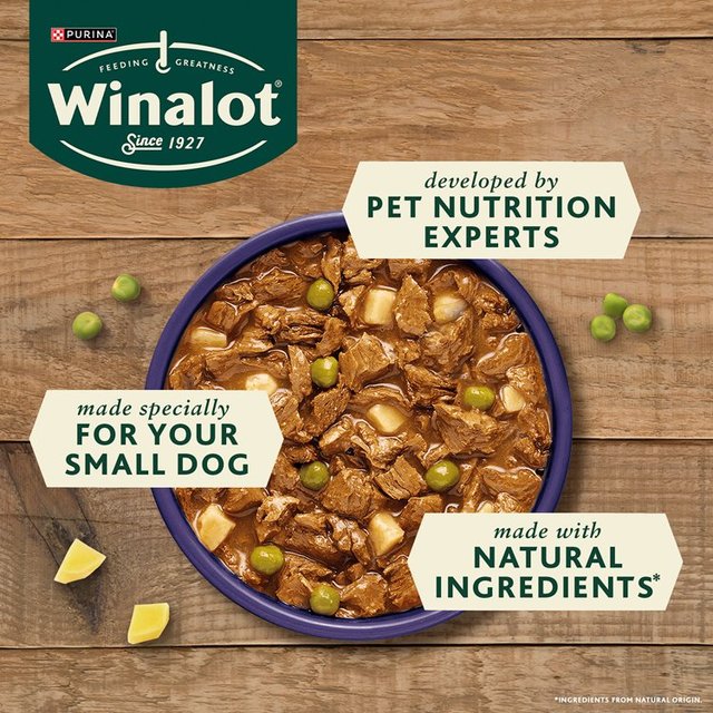 Winalot Meaty Chunks Small Dog Mixed in Gravy Wet Dog Food   40 x 100g GOODS M&S   