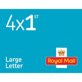 1st Class Large Stamps   4 per pack GOODS M&S   