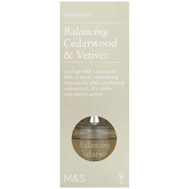 M&S Cedarwood & Vetiver Reed Diffuser   80ml