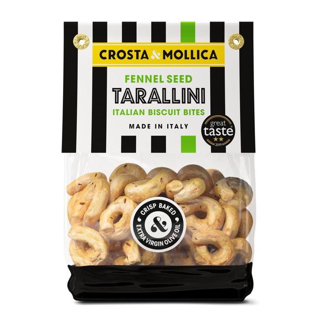 Crosta & Mollica Fennel Seed Tarallini   180g GOODS M&S   