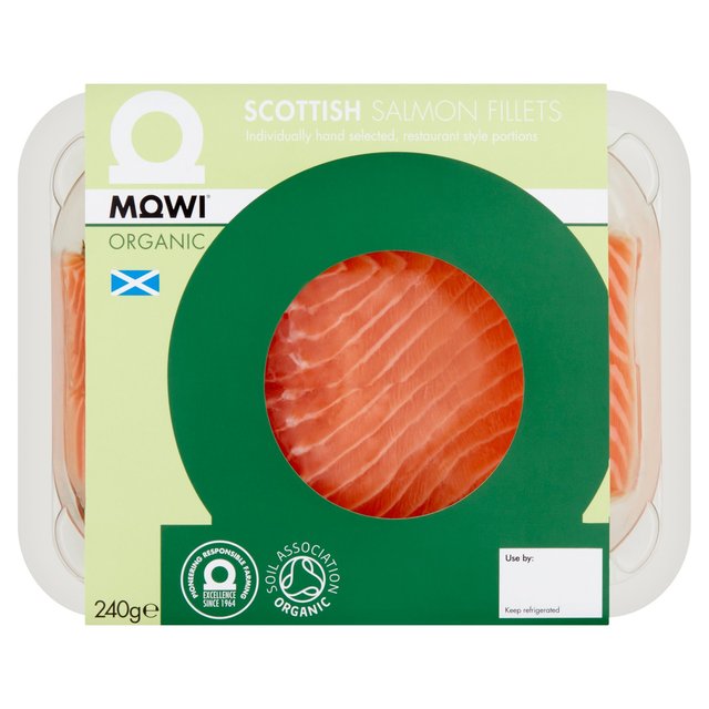 Mowi Organic Salmon Fillets   240g GOODS M&S   